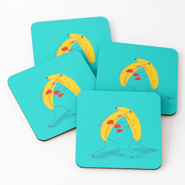 Item preview, Two boxing bananas designed and sold by nadiachamorra.