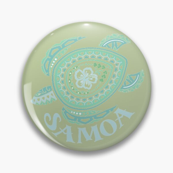Item preview, Samoa Tribal Turtle designed and sold by sunnthreads.