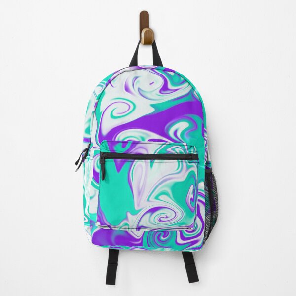 Item preview, Purple And Teal Marble Swirl designed and sold by JMDesignHouse.