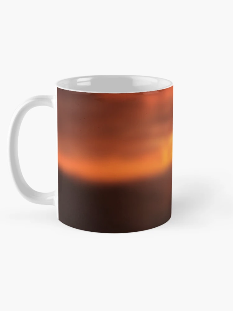 Thumbnail 5 of 6, Coffee Mug, Polygon Rabbit Sunset designed and sold by ElespectroJ.