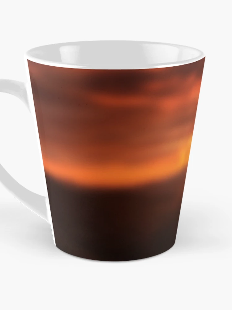 Thumbnail 3 of 4, Coffee Mug, Polygon Rabbit Sunset designed and sold by ElespectroJ.