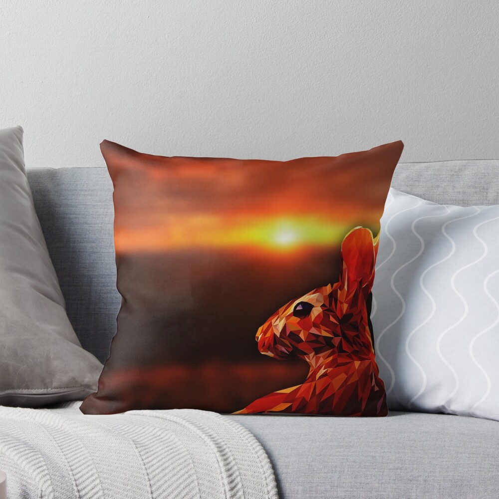 Item preview, Throw Pillow designed and sold by ElespectroJ.