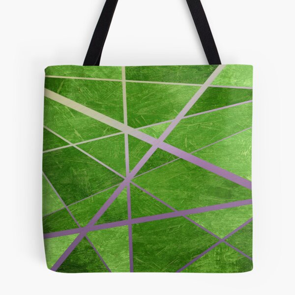 Item preview, Abstract green design with purple beige stripes.  decorating, glitter designed and sold by jayne0524.