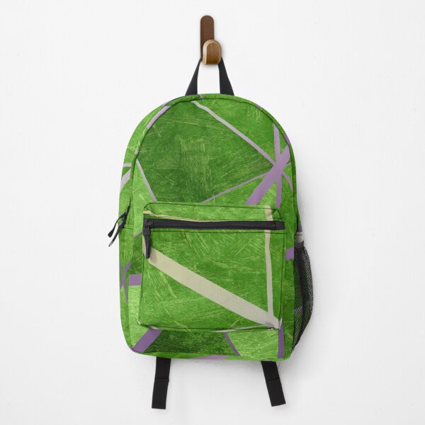Item preview, Abstract green design with purple beige stripes.  decorating, glitter designed and sold by jayne0524.