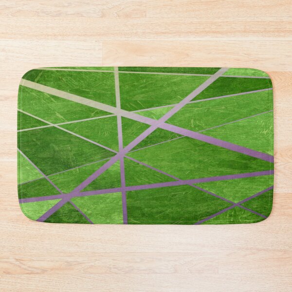 Item preview, Abstract green design with purple beige stripes.  decorating, glitter designed and sold by jayne0524.