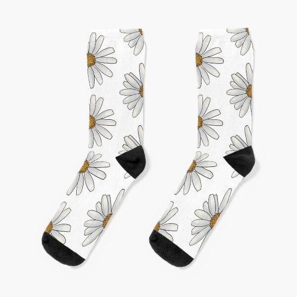 Oxeye Daisy Socks