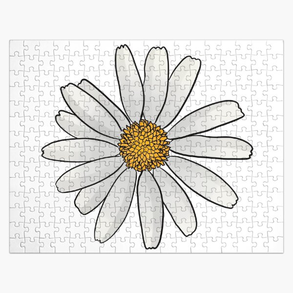 Oxeye Daisy Jigsaw Puzzle