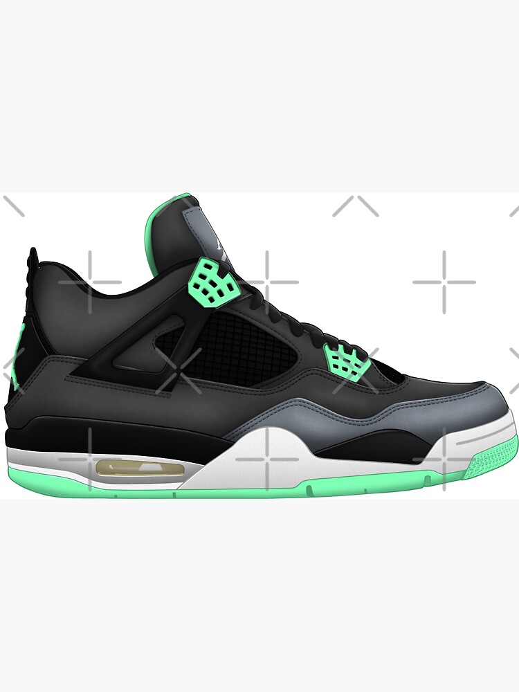 Jordan 4 clearance green glow price