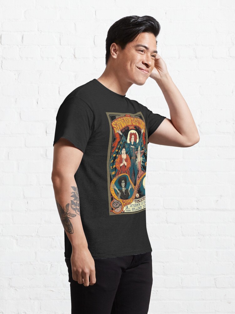 Alternate view of Sanderson Sisters, Hocus Pocus Halloween, fall Classic T-Shirt