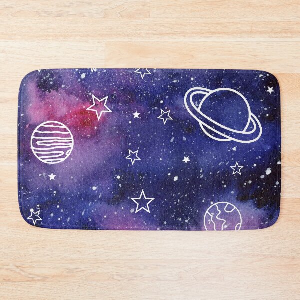 Item preview, Watercolor Space Pattern designed and sold by pauli-nai.