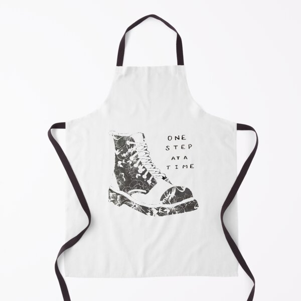 Item preview, One Step At A Time Shoe Inspirational Quote designed and sold by faithful-ink.