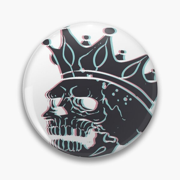 Aperçu de l'œuvre I'm the king  skull créée et vendue par Oscar Kilo.