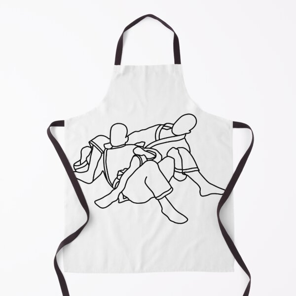 Item preview, BJJ illustration - BJJ Bow and Arrow Choke designed and sold by AJ-DesignCo.
