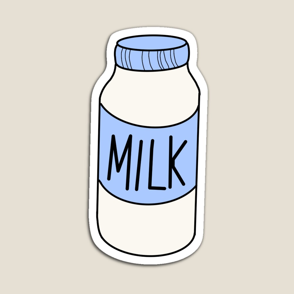 Small milk jug Sticker for Sale by juliades13