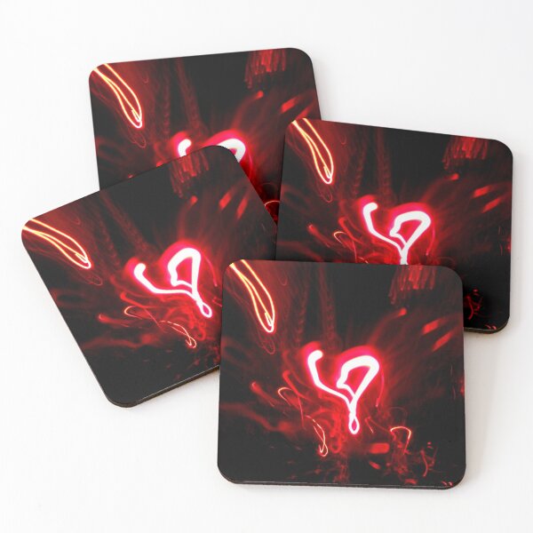 Item preview, Lightpainting red heart designed and sold by ViridianWonders.