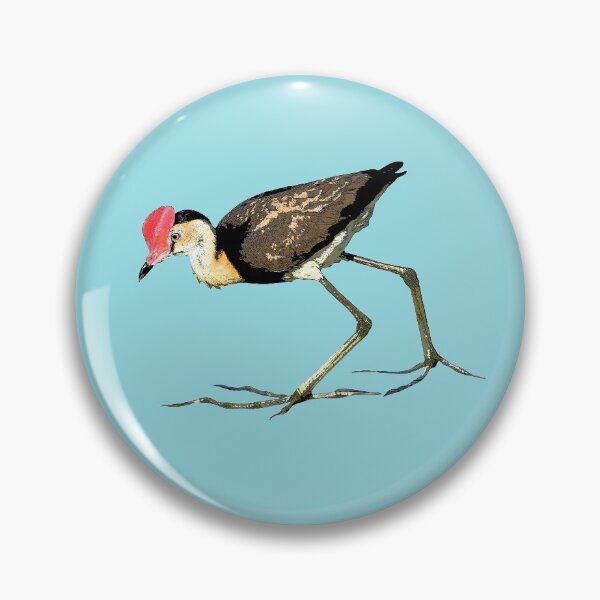 Item preview, Comb-Crested Jacana Color Print designed and sold by designsasstultd.