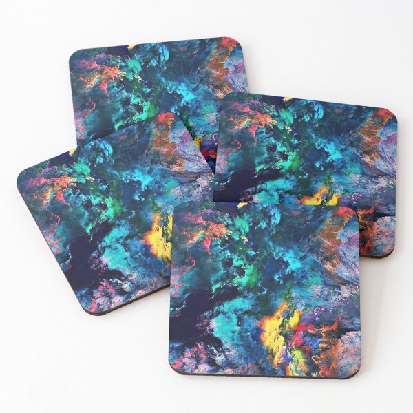 Item preview, Colorful Abstract Clouds  designed and sold by KoolesttDesigns.
