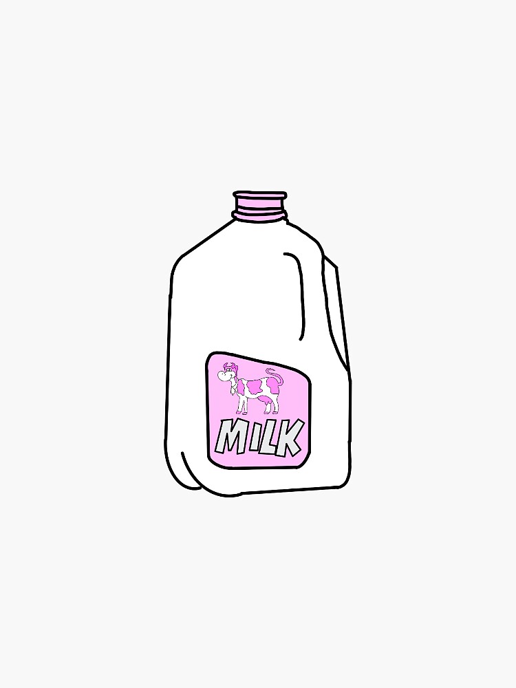 Small milk jug Sticker for Sale by juliades13