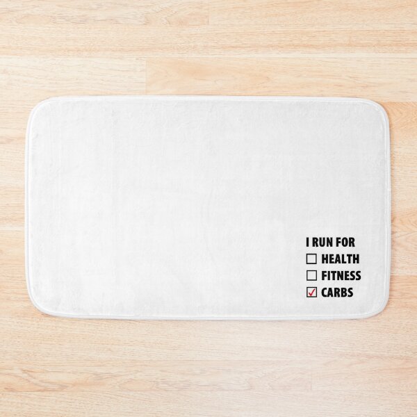 Item preview, I RUN FOR CARBS designed and sold by gillwalt.