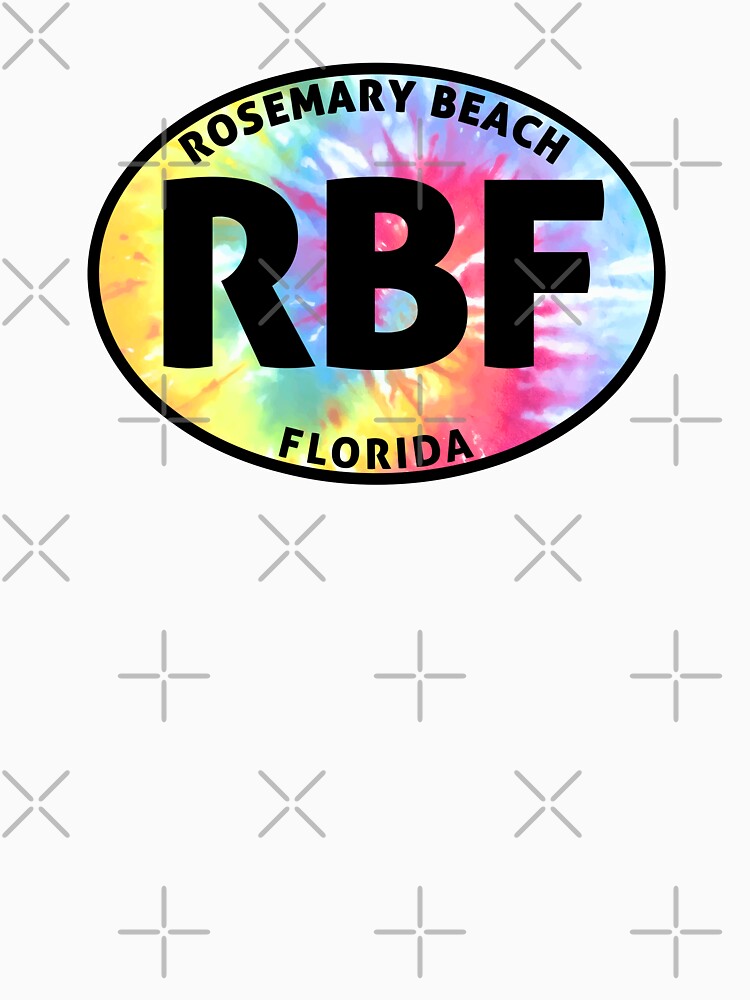 "ROSEMARY BEACH FLORIDA EURO OVAL" Tshirt by MyHandmadeSigns