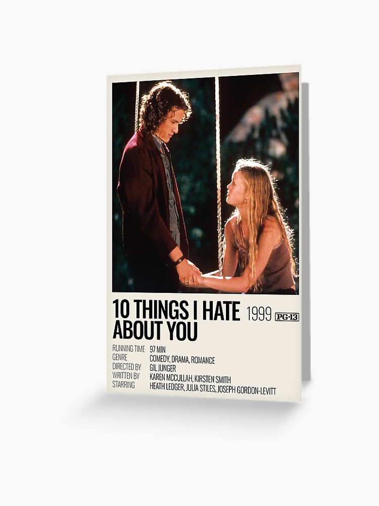 10 things i hate about you poster | Poster