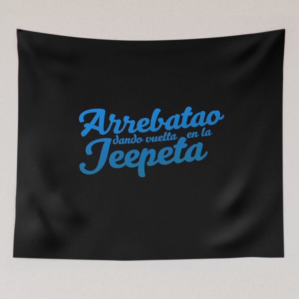 Item preview, Arrebatao dando vuelta en la Jeepeta (azul) designed and sold by srturk.
