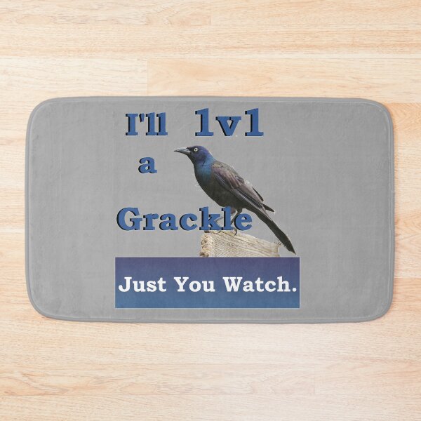 Item preview, I'll 1v1 a Grackle Just You Watch Slogan Tee designed and sold by nhitori.