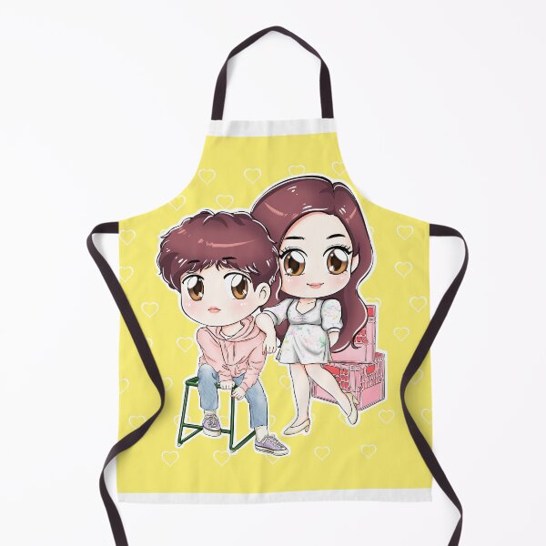 Item preview, BACKSTREET ROOKIE Dae hyun & Saet byul CHIBI - square background designed and sold by chibibyjean.