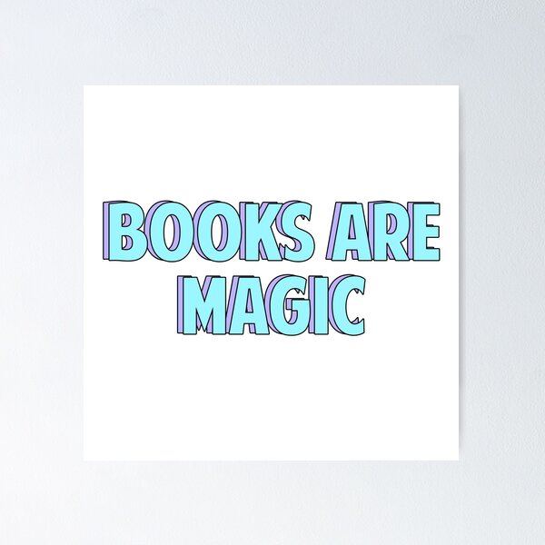 Item preview, Books are Magic designed and sold by hansdesigns.
