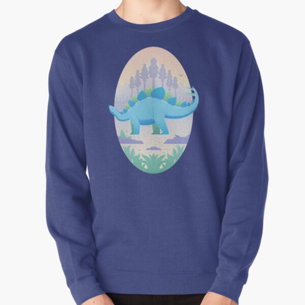 Stegosaurus Pullover Sweatshirt