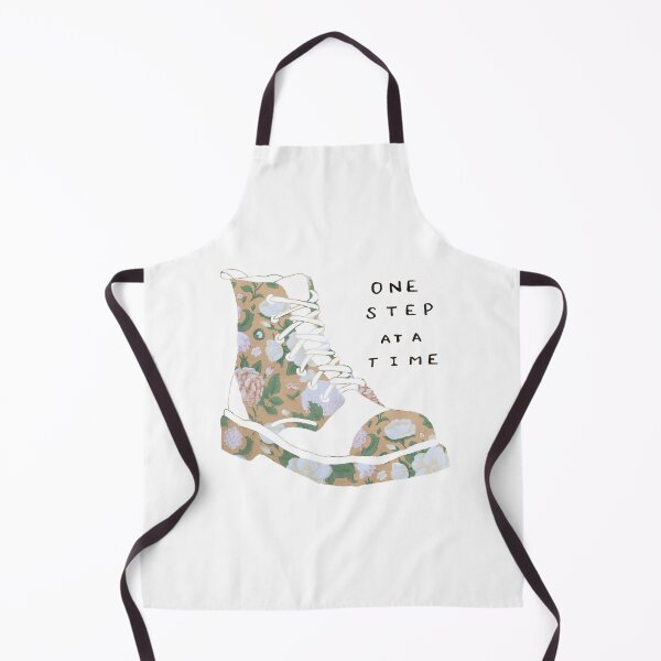 Item preview, One Step At A Time Shoe Inspirational Quote designed and sold by faithful-ink.