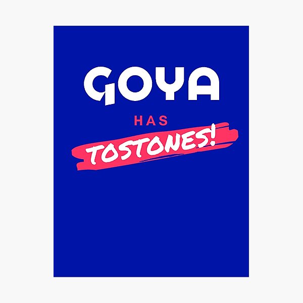Item preview, GOYA has Tostones! designed and sold by Rabbitti.