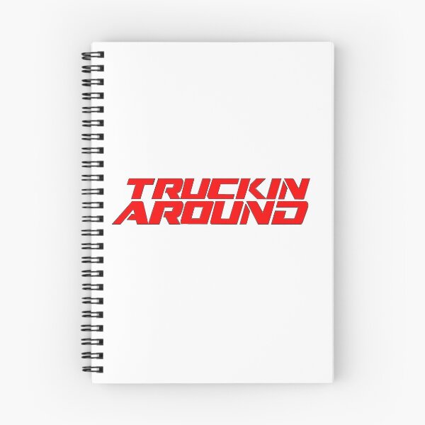 Item preview, Truckin Around - Red Logo designed and sold by Teesigned.