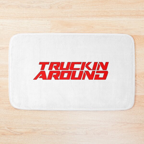 Item preview, Truckin Around - Red Logo designed and sold by Teesigned.