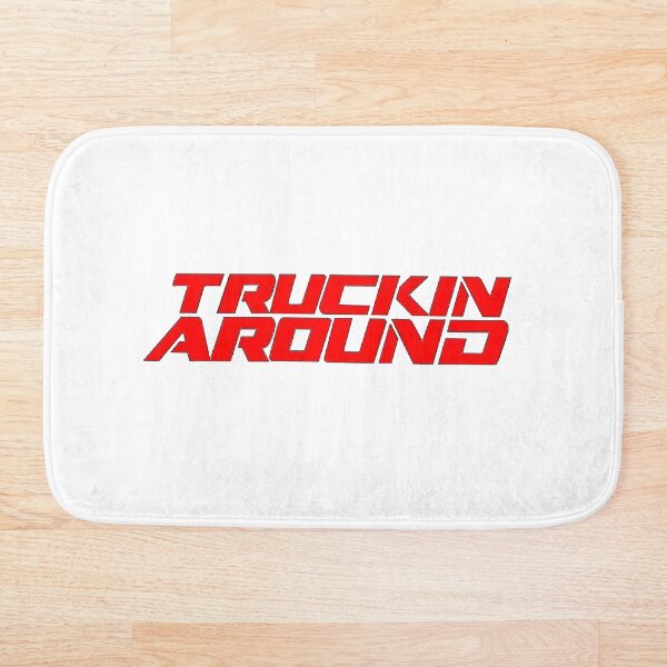 Artikelvorschau, Truckin Around - Rotes Logo entworfen und verkauft von Teesigned.