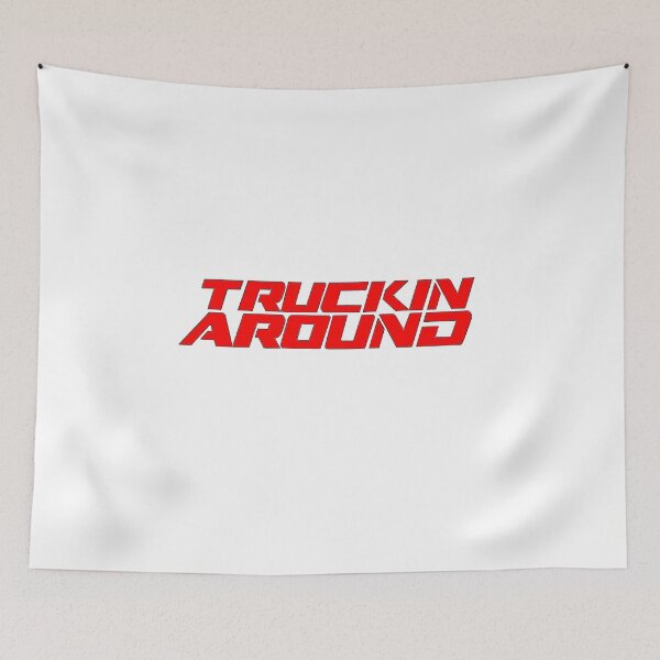 Item preview, Truckin Around - Red Logo designed and sold by Teesigned.