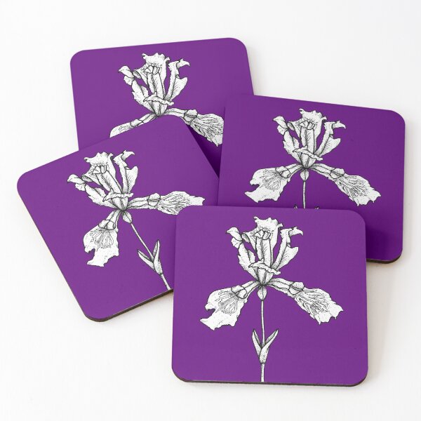 Item preview, Flor de primavera | douglas iris designed and sold by Aspire Happy Art.
