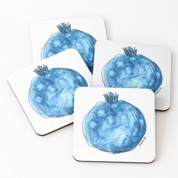 Item preview, Watercolour blueberry designed and sold by Bethan Morgan.
