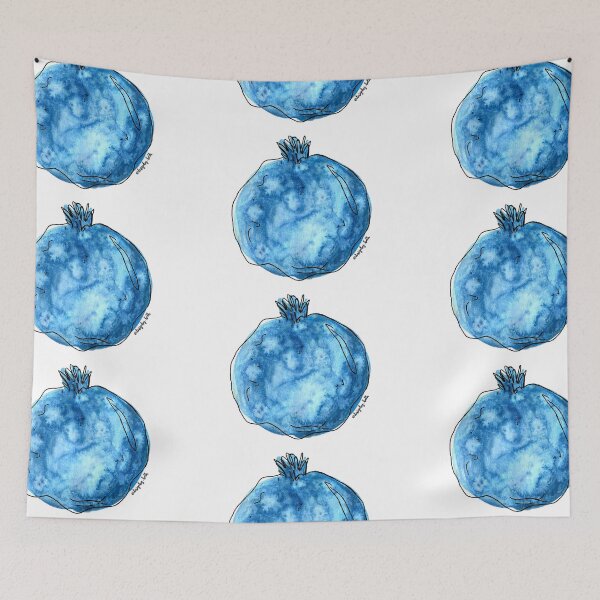 Item preview, Watercolour blueberry designed and sold by Bethan Morgan.