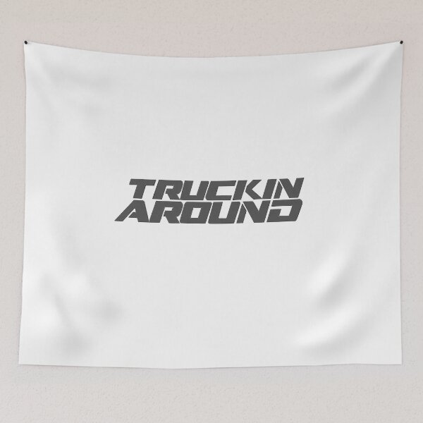 Item preview, Truckin Around - Grey Logo designed and sold by Teesigned.