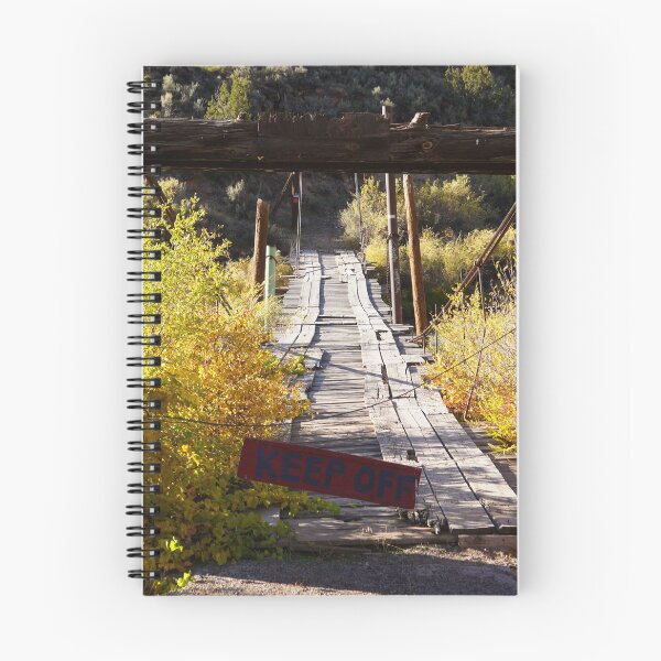 Item preview, An old bridge sits in the middle of Autumn Foliage designed and sold by MomentofPercep.