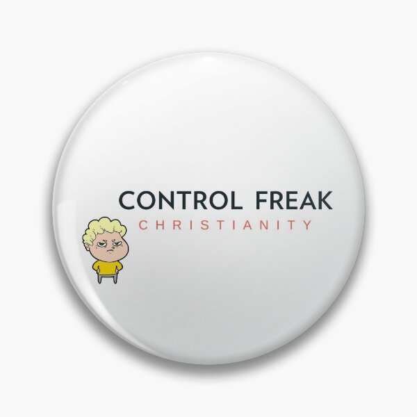 Item preview, Control Freak Christianity, Podcast, Angry man designed and sold by RACHEL Tenney.