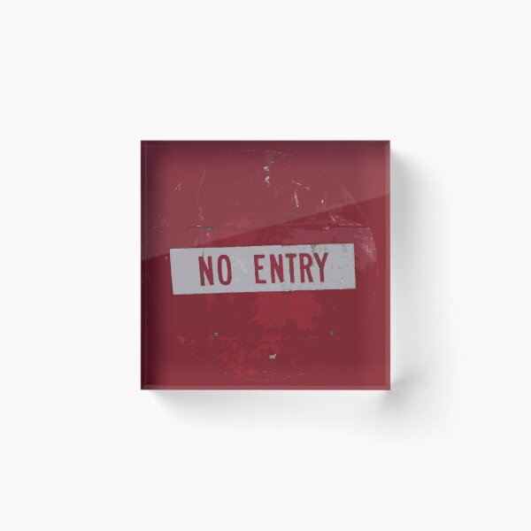 Item preview, No Entry designed and sold by gingerlouls.