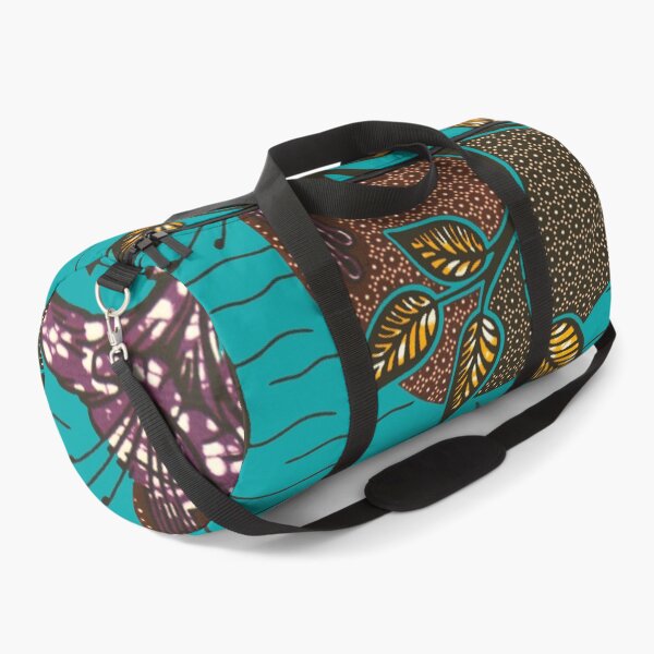 African wax fabric Mama Duffle Bag
