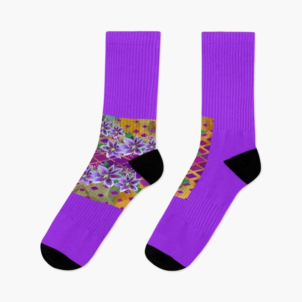 Item preview, Purple lily diamond pattern designed and sold by Aquila Light Pictures.