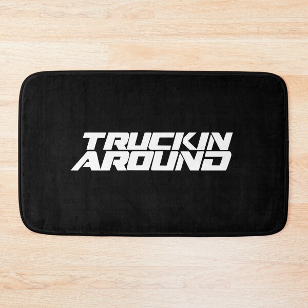 Item preview, Truckin Around - White Logo designed and sold by Teesigned.