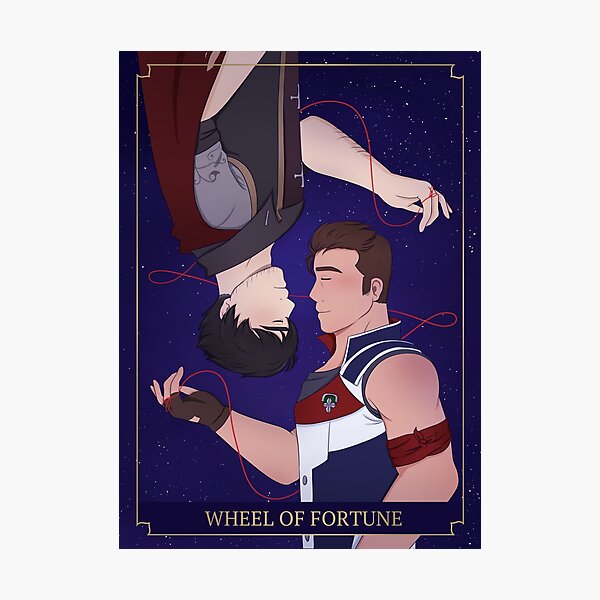 Tarot Card (Wheel of Fortune) Photographic Print