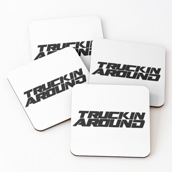 Item preview, Truckin Around - Black Logo designed and sold by Teesigned.