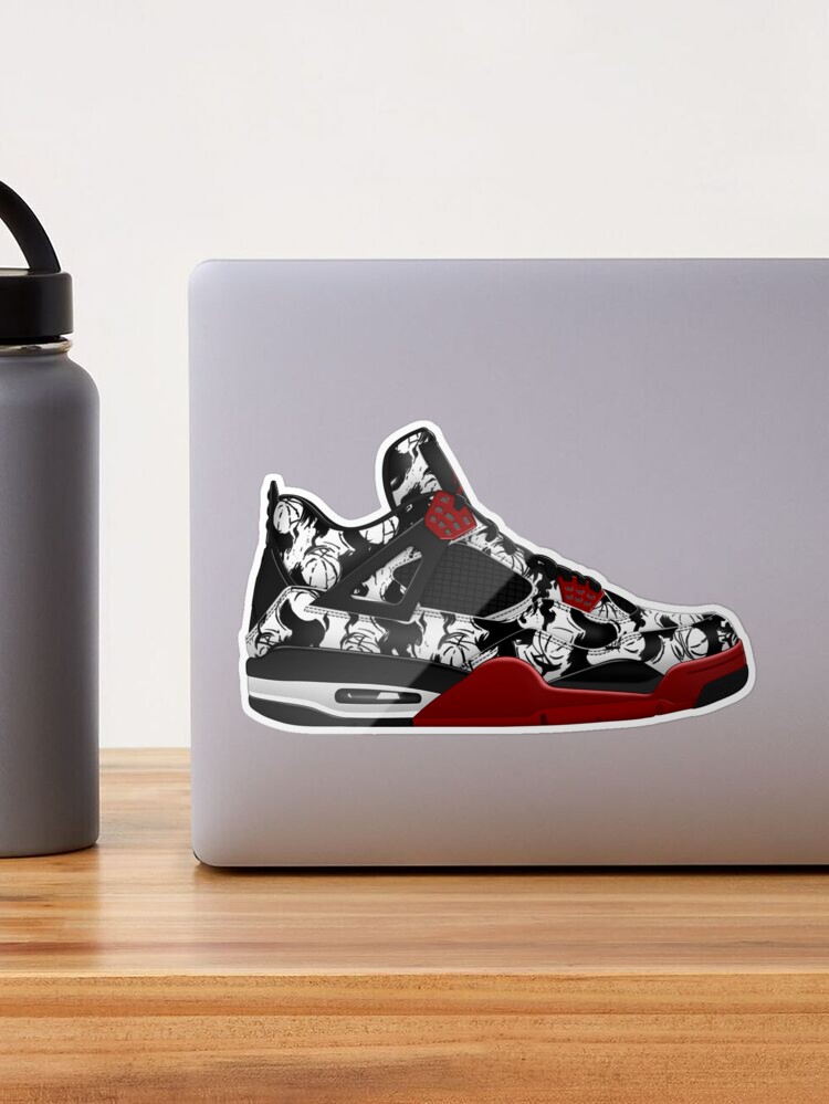 Jordan SNGL DY Air Sneaker Sticker for Sale by SneakerShop