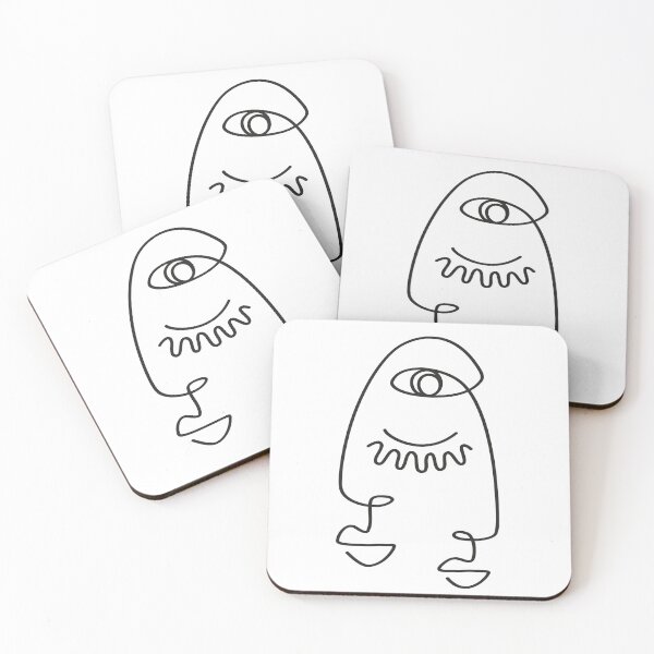 Item preview, Abstract Faces designed and sold by Tinteria.